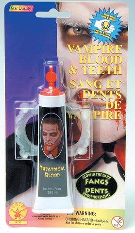 Vampire Blood & Teeth - Rubies Costumes & Accessories - HalloweenCostumes4U.com - Accessories