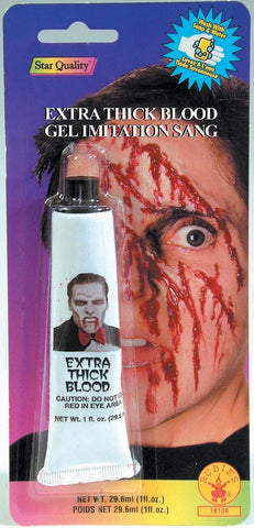 Extra Thick Blood Gel - HalloweenCostumes4U.com - Costume Props & Accessories