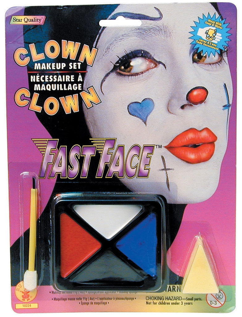 Clown Makeup Kit - HalloweenCostumes4U.com - Accessories