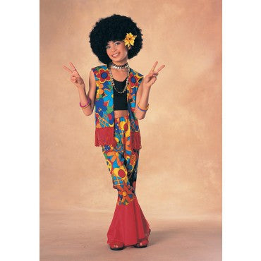 Girls Flower Power Hippie Costume - Rubies Costumes & Accessories - HalloweenCostumes4U.com - Kids Costumes