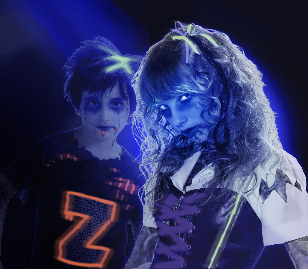 Zombie Black Light Makeup Set - Rubies Costumes & Accessories - HalloweenCostumes4U.com - Accessories