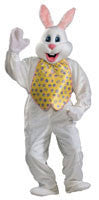 Adults White Bunny Mascot Costume - Rubies Costumes & Accessories - HalloweenCostumes4U.com - Adult Costumes