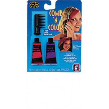 Comb 'N' Color Kit - Various Colors - HalloweenCostumes4U.com - Accessories - 4