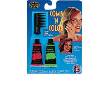 Comb 'N' Color Kit - Various Colors - HalloweenCostumes4U.com - Accessories - 3