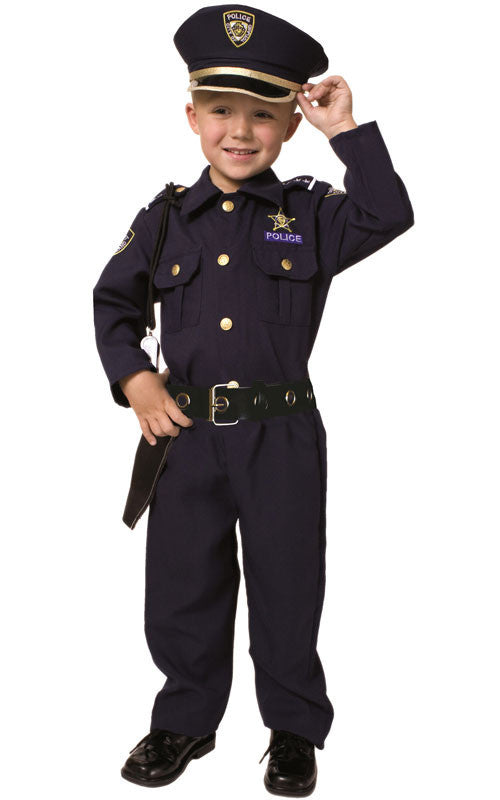 Kids Police Officer Costume - Dress Up America Costumes & Accessories - HalloweenCostumes4U.com - Kids Costumes