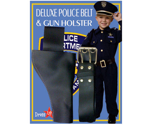 Police Officer Belt & Gun Holster - Dress Up America Costumes & Accessories - HalloweenCostumes4U.com - Accessories