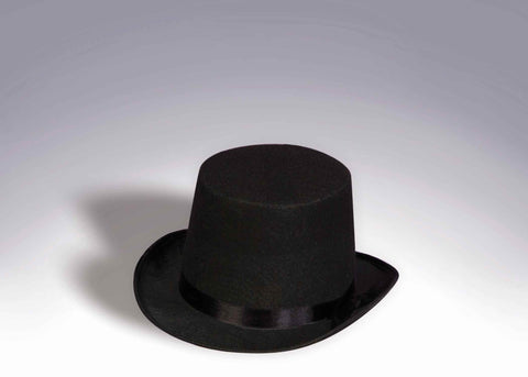 Halloween Hats Costume Top Hat Black Felt - Rubies Costumes & Accessories - HalloweenCostumes4U.com - Accessories