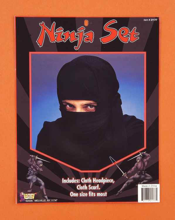 Ninja Headpiece Costume Headwear - Rubies Costumes & Accessories - HalloweenCostumes4U.com - Accessories