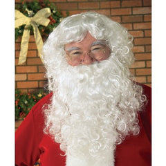 Conjunto de barba y peluca de Papá Noel