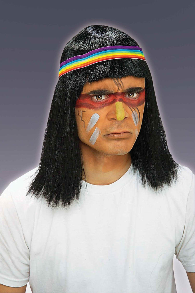 Native American Brave Wig - Rubies Costumes & Accessories - HalloweenCostumes4U.com - Accessories