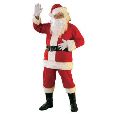 Mens Flannel Santa Suit - Rubies Costumes & Accessories - HalloweenCostumes4U.com - Adult Costumes