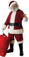 Mens Ultra Velvet Santa Suit - Rubies Costumes & Accessories - HalloweenCostumes4U.com - Adult Costumes