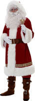 Super Deluxe Old Time Santa Suit - Rubies Costumes & Accessories - HalloweenCostumes4U.com - Adult Costumes