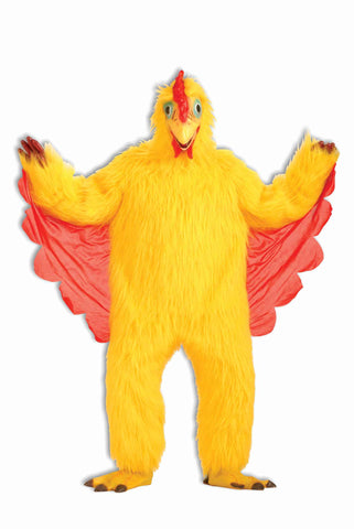 Mens Plush Chicken Mascot Costume - Rubies Costumes & Accessories - HalloweenCostumes4U.com - Adult Costumes