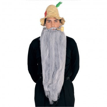 Long Beard & Mustache Set - Various Colors - HalloweenCostumes4U.com - Costume Props & Accessories
