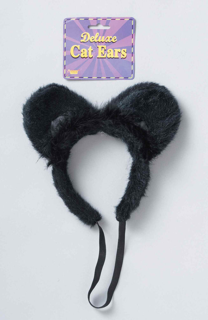 Satin Cat Ears Costume Headband - Rubies Costumes & Accessories - HalloweenCostumes4U.com - Accessories