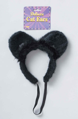 Satin Cat Ears Costume Headband - Rubies Costumes & Accessories - HalloweenCostumes4U.com - Accessories