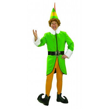 Mens Stage Quality Buddy the Elf Costume - Rubies Costumes & Accessories - HalloweenCostumes4U.com - Adult Costumes