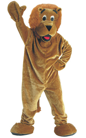 Adults Roaring Lion Mascot Costume - Dress Up America Costumes & Accessories - HalloweenCostumes4U.com - Adult Costumes