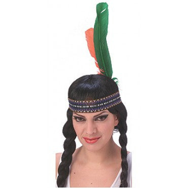 Native American Feathered Headdress - HalloweenCostumes4U.com - Accessories