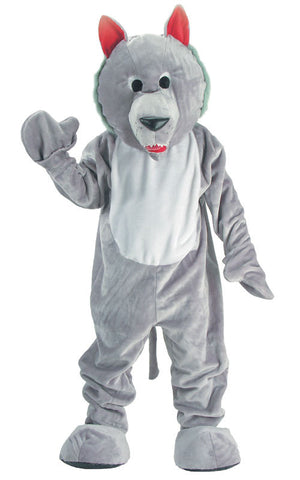 Kids Hungry Wolf Mascot Costume - Dress Up America Costumes & Accessories - HalloweenCostumes4U.com - Kids Costumes