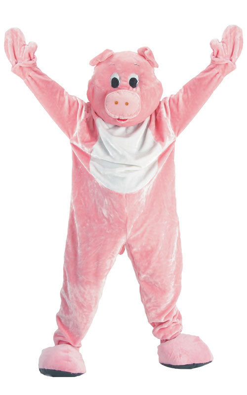 Kids Pig Mascot Costume - Dress Up America Costumes & Accessories - HalloweenCostumes4U.com - Kids Costumes