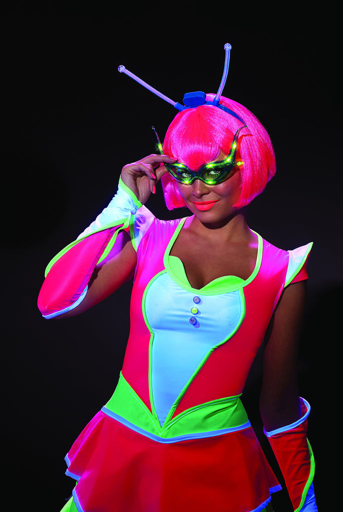 Alien Raver Light Up Glasses - Rubies Costumes & Accessories - HalloweenCostumes4U.com - Accessories