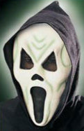 Pained Ghost Mask - Rubies Costumes & Accessories - HalloweenCostumes4U.com - Accessories