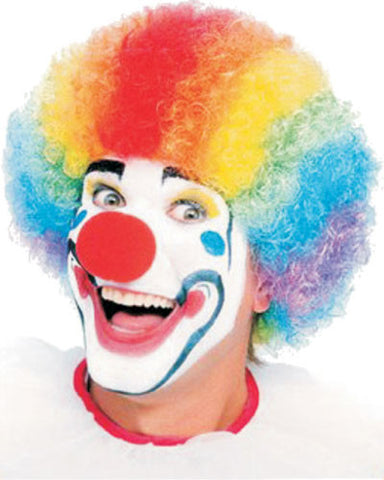 Rainbow Clown Afro Wig - Dress Up America Costumes & Accessories - HalloweenCostumes4U.com - Accessories