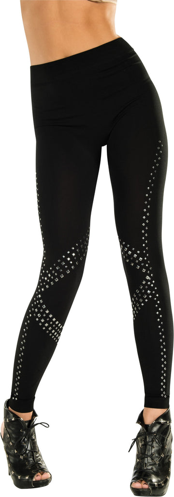 Adults Rockstar Studs Leggings - Rubies Costumes & Accessories - HalloweenCostumes4U.com - Accessories