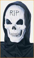 R.I.P. Skull Mask - Rubies Costumes & Accessories - HalloweenCostumes4U.com - Accessories