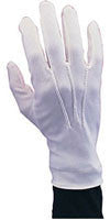 Mens White Nylon Gloves - Rubies Costumes & Accessories - HalloweenCostumes4U.com - Accessories