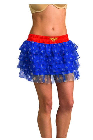 Womens Wonder Woman Skirt with Sequins - Rubies Costumes & Accessories - HalloweenCostumes4U.com - Adult Costumes