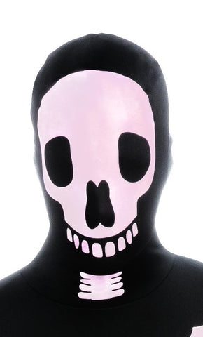 Skeleton Skin Suit Mask - Rubies Costumes & Accessories - HalloweenCostumes4U.com - Accessories