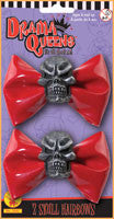 Red Skull Hair Bows - Rubies Costumes & Accessories - HalloweenCostumes4U.com - Accessories