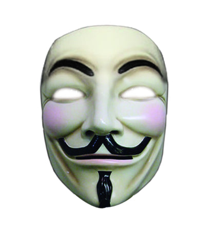 V for Vendetta Deluxe Mask - Rubies Costumes & Accessories - HalloweenCostumes4U.com - Accessories