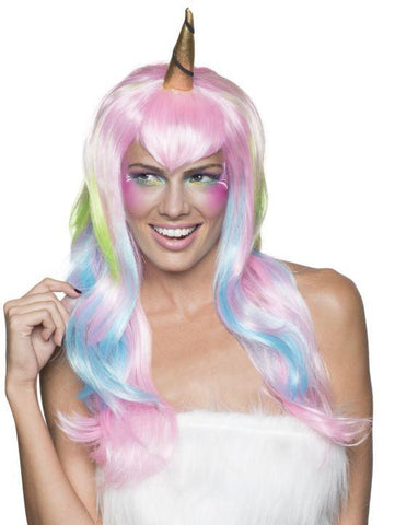 Pink & Blue Unicorn Fairy Wig - Rubies Costumes & Accessories - HalloweenCostumes4U.com - Accessories