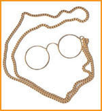 Pinz-Nez Spectacles - Rubies Costumes & Accessories - HalloweenCostumes4U.com - Accessories