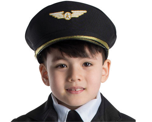 Navy Blue Pilot Hat - HalloweenCostumes4U.com - Costume Props & Accessories