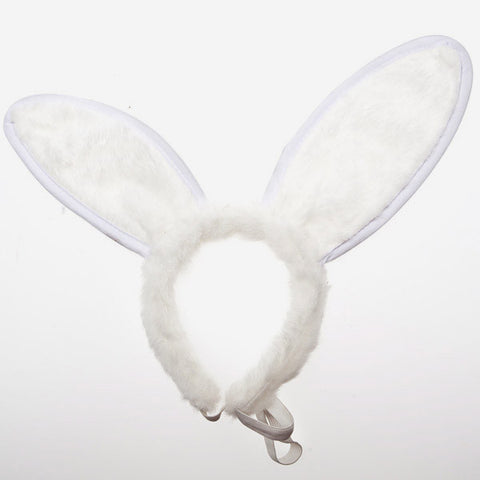 Plush White Bunny Ears