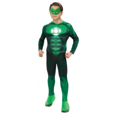 Teens Green Lantern Deluxe Light Up Hal Jordan Costume - Rubies Costumes & Accessories - HalloweenCostumes4U.com - Adult Costumes