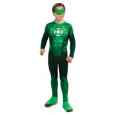 Teens Deluxe Hal Jordan Green Lantern Costume - Rubies Costumes & Accessories - HalloweenCostumes4U.com - Adult Costumes