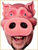 Pig Mask - Rubies Costumes & Accessories - HalloweenCostumes4U.com - Accessories