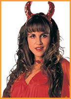 Sequin Devil Horns - Rubies Costumes & Accessories - HalloweenCostumes4U.com - Accessories