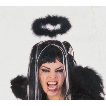 Black Marabou Halo - Rubies Costumes & Accessories - HalloweenCostumes4U.com - Accessories