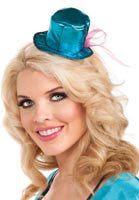 Blue Mini Top Hat - Rubies Costumes & Accessories - HalloweenCostumes4U.com - Accessories