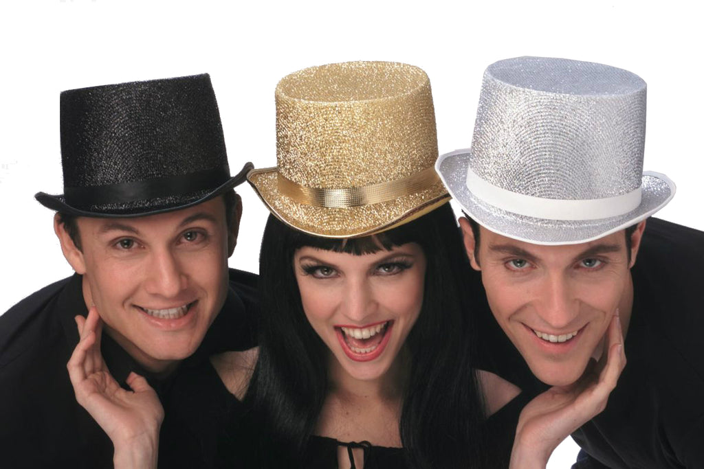 Lame Top Hat - Various Colors - Rubies Costumes & Accessories - HalloweenCostumes4U.com - Accessories
