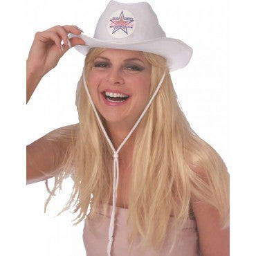 Dallas Cowboys Cheerleader Hat - Rubies Costumes & Accessories - HalloweenCostumes4U.com - Accessories