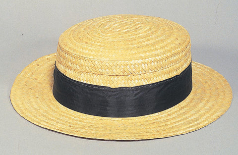 Straw Sailor Hat - Rubies Costumes & Accessories - HalloweenCostumes4U.com - Accessories