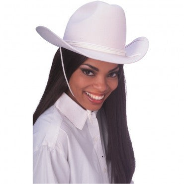 White Cowboy Hat - Rubies Costumes & Accessories - HalloweenCostumes4U.com - Accessories